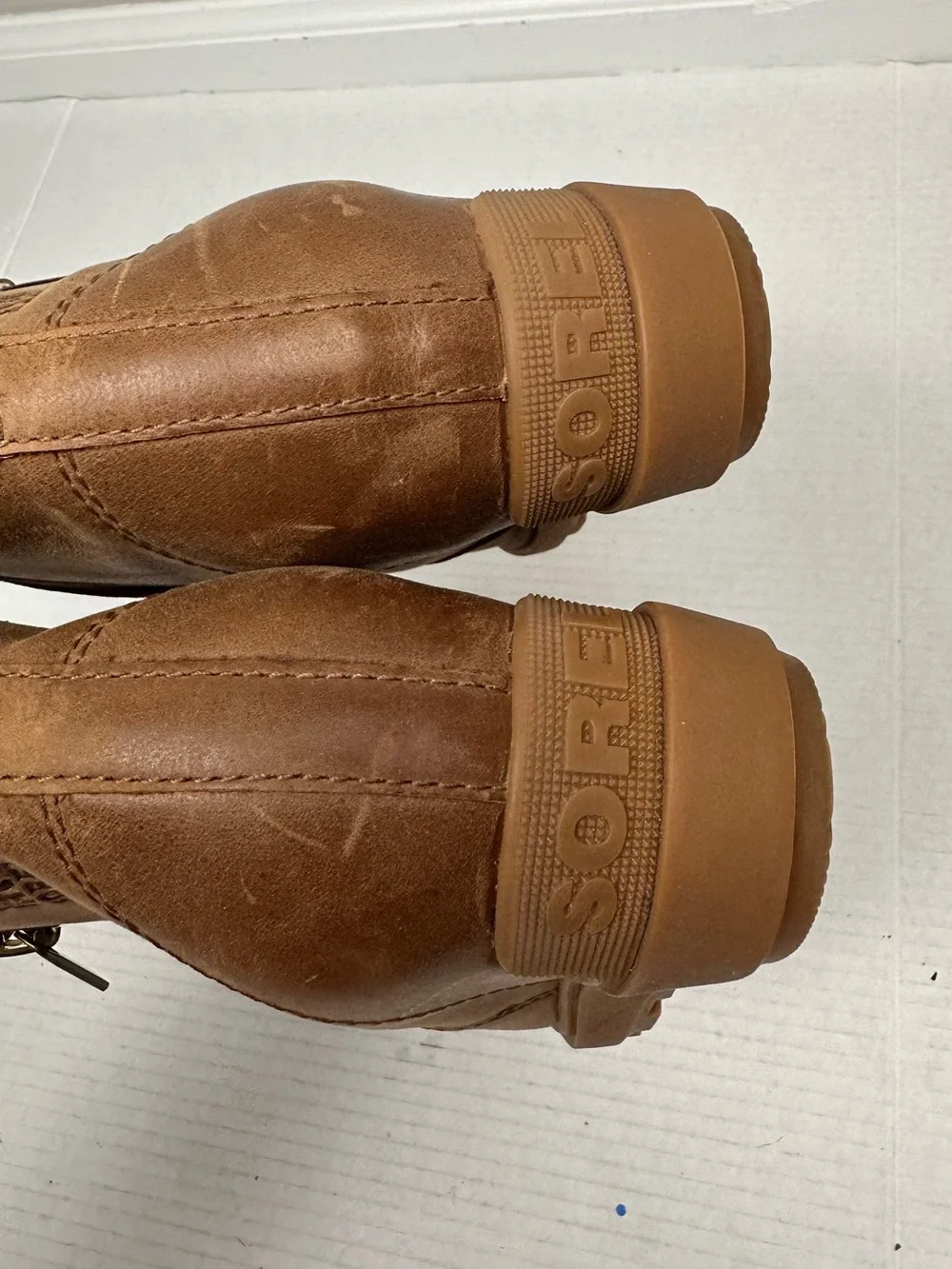 Sorel Evie II Zip Booties – Size US 9.0 | Velvet Tan Waterproof Ankle Boots